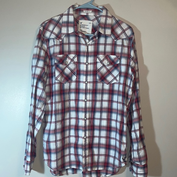 American Eagle Outfitters Other - American Eagle Pearl Snap Button Down